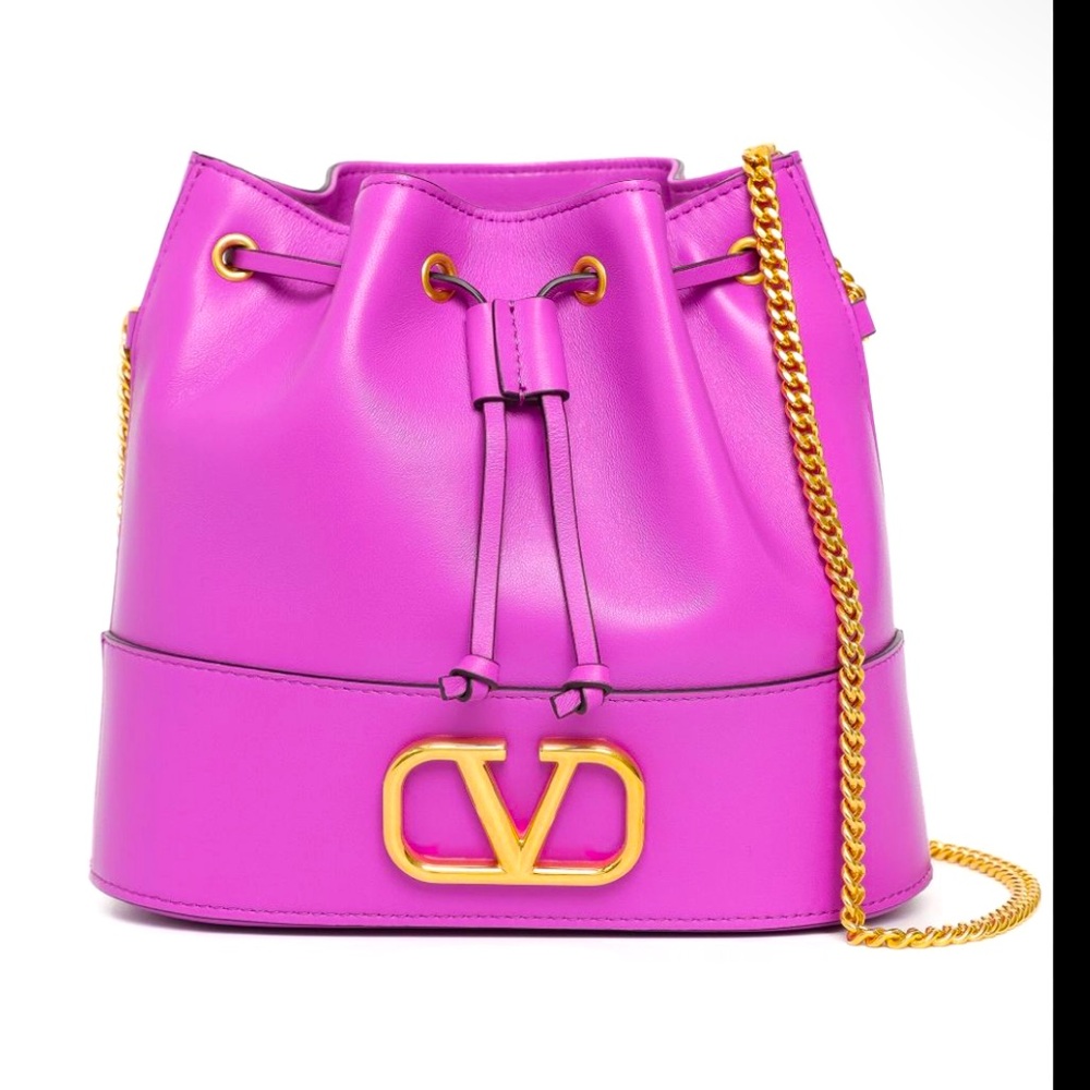 Valentino Garavani VLogo bucket shoulder bag